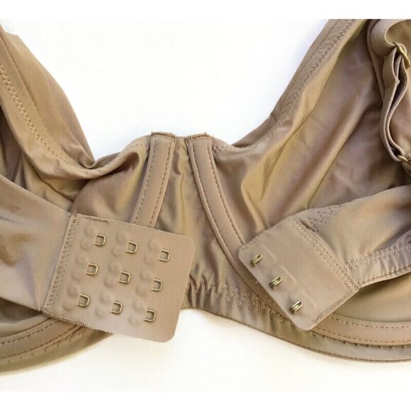 Cuup The Scoop Bra 36F Cup Underwire Unlined No Padding Luxe Beige Taupe Sun - Picture 7 of 11